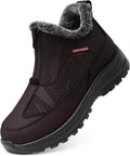 TEMOFON Winter Snow Boots for Women - Warm Waterproof Ankle Booties