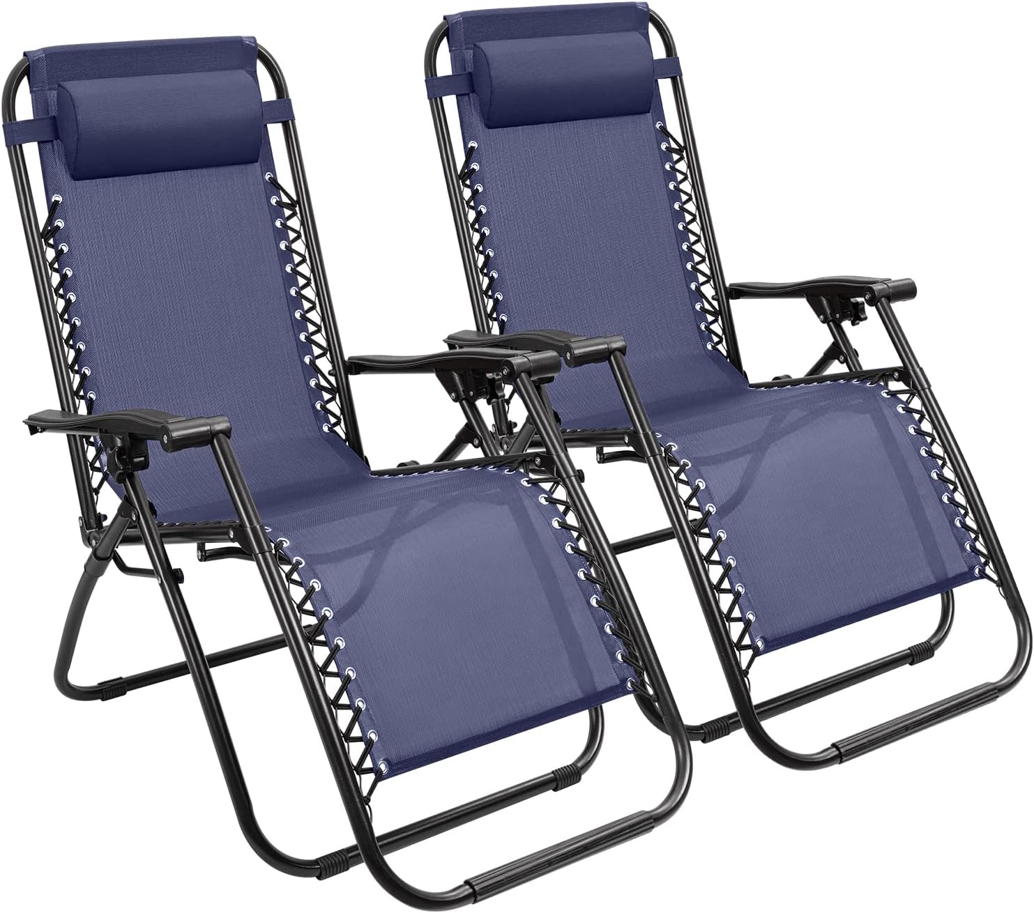 Devoko Patio Zero Gravity Chair Set of 2 for Ultimate Relaxation