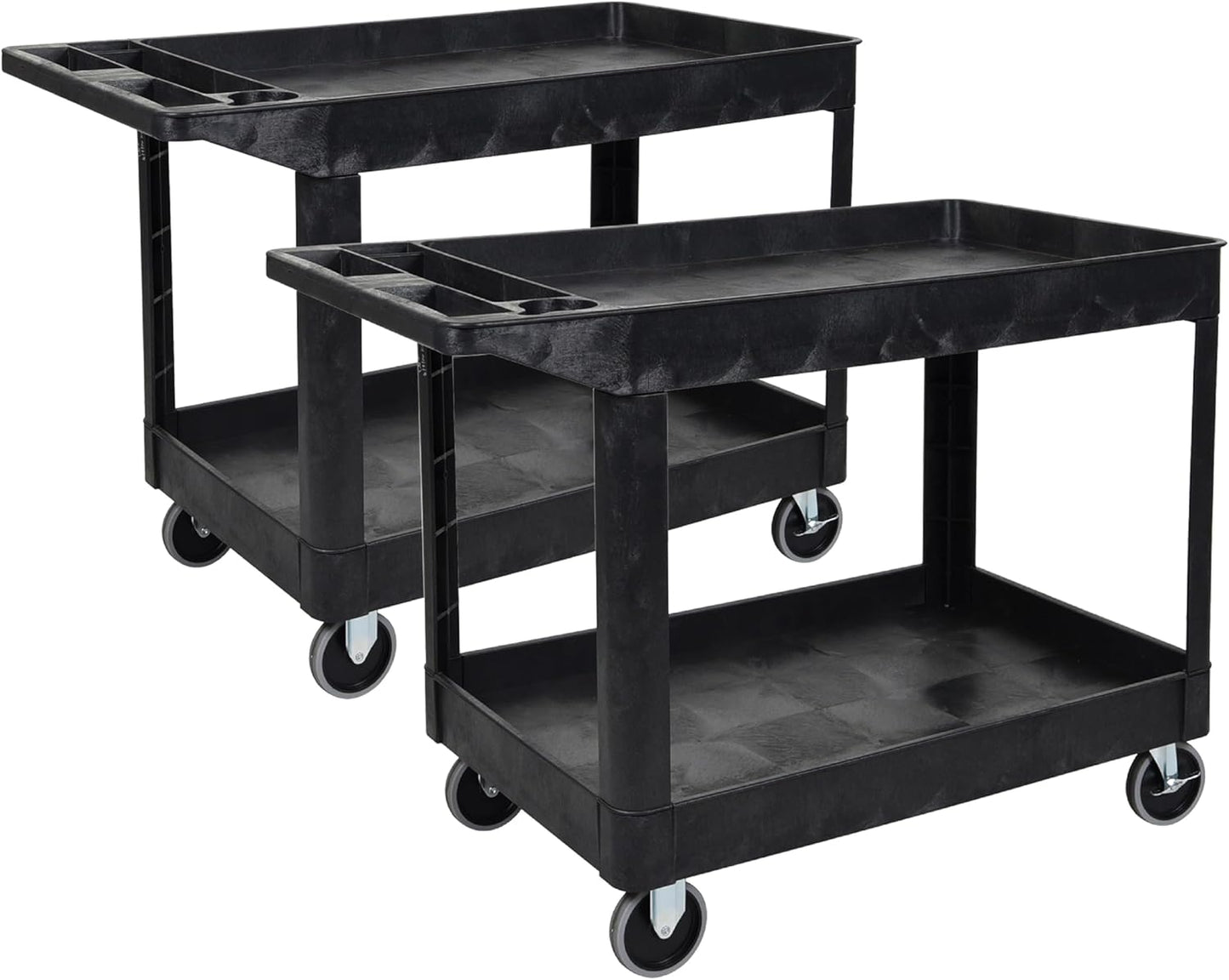Tubstr Extra Large Utility Cart with Wheels for Heavy-Duty Use