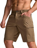 CQR Men's Quick Dry Stretch Hiking Cargo Shorts (Style T9B1)