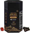 Organic Pure Himalayan Shilajit Gummies with Ashwagandha - Sustained