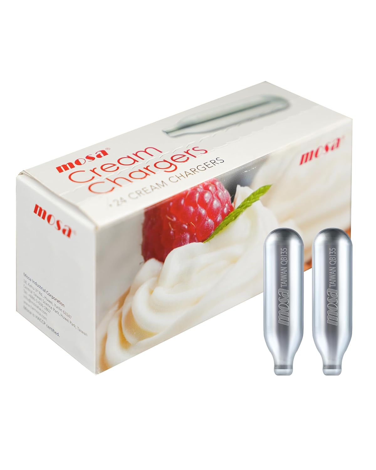Premium Mosa Whipping Capsules for Gourmet Treats