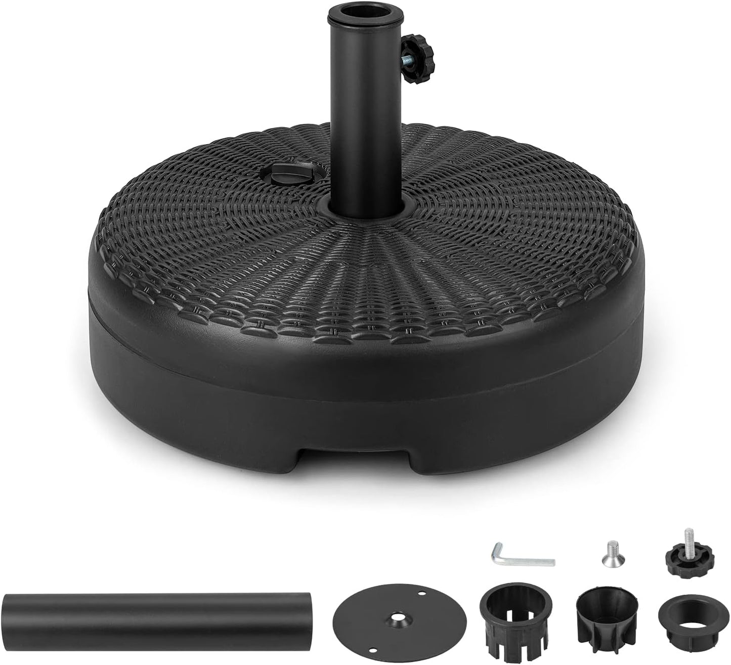 Tangkula Fillable Umbrella Base for 9-10 ft Patio Umbrellas
