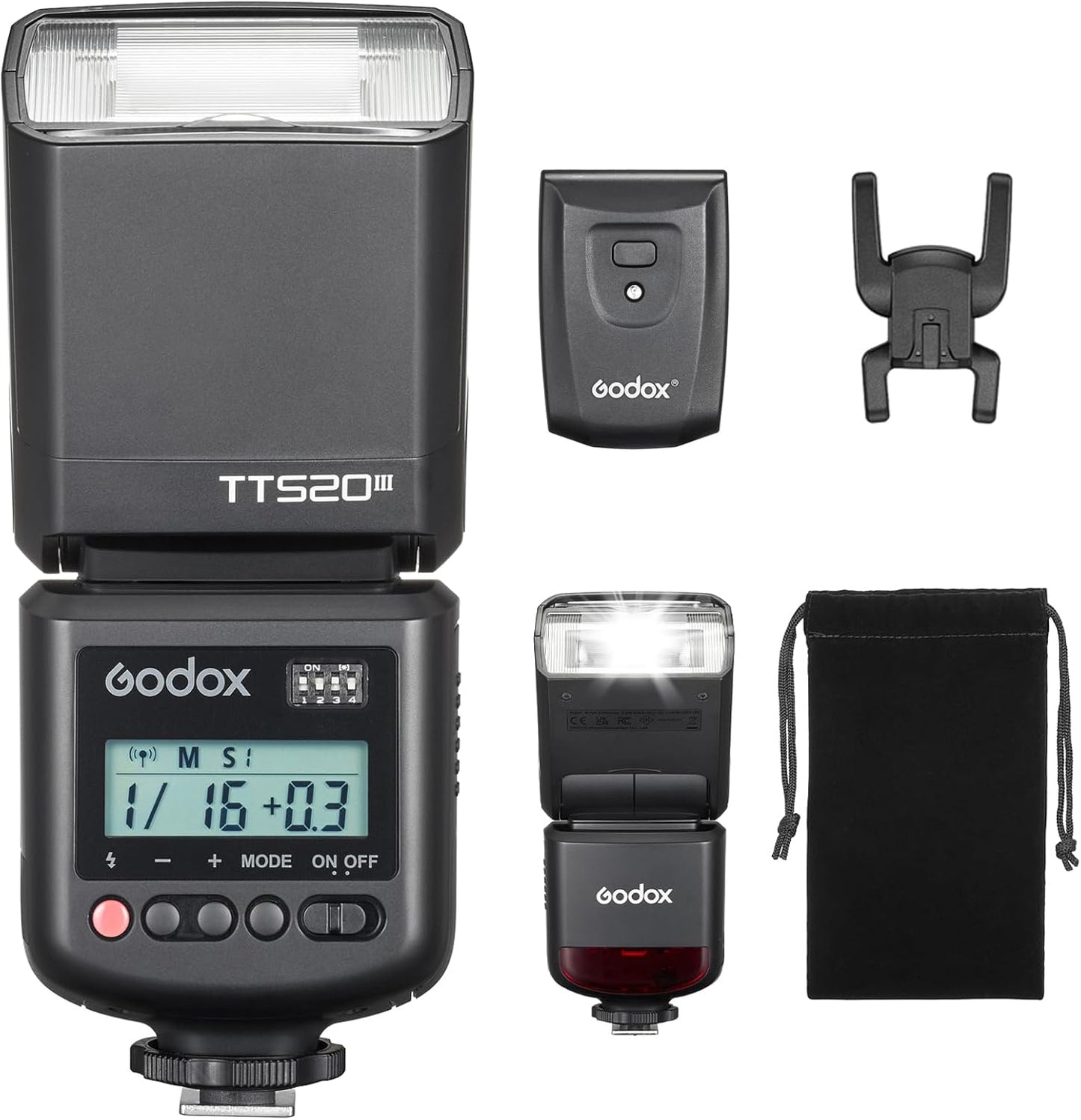 Godox TT520III Camera Flash: Versatile Hot Shoe Flash for All