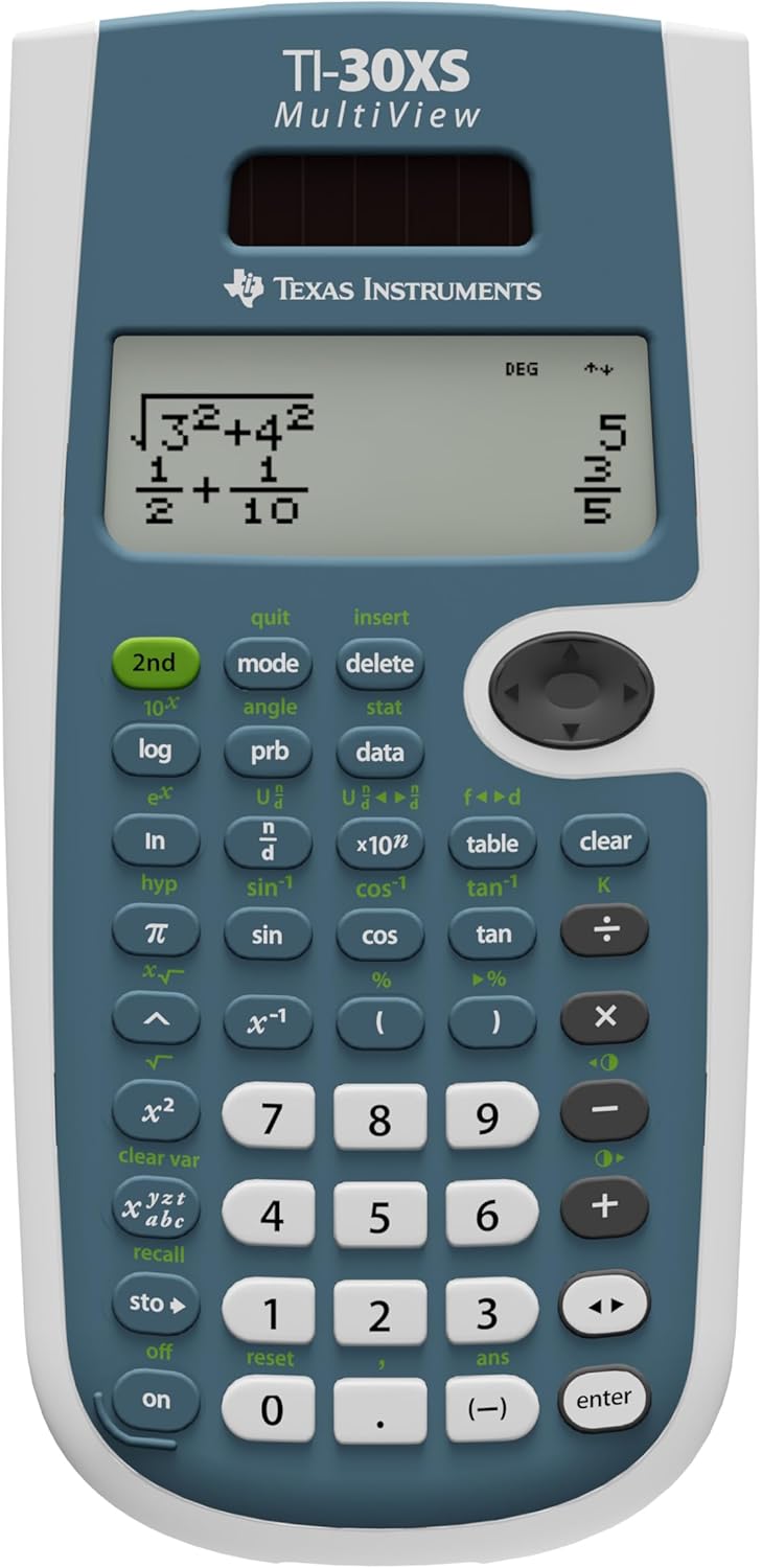 Texas Instruments TI-30XS: Easy MultiView Calculations