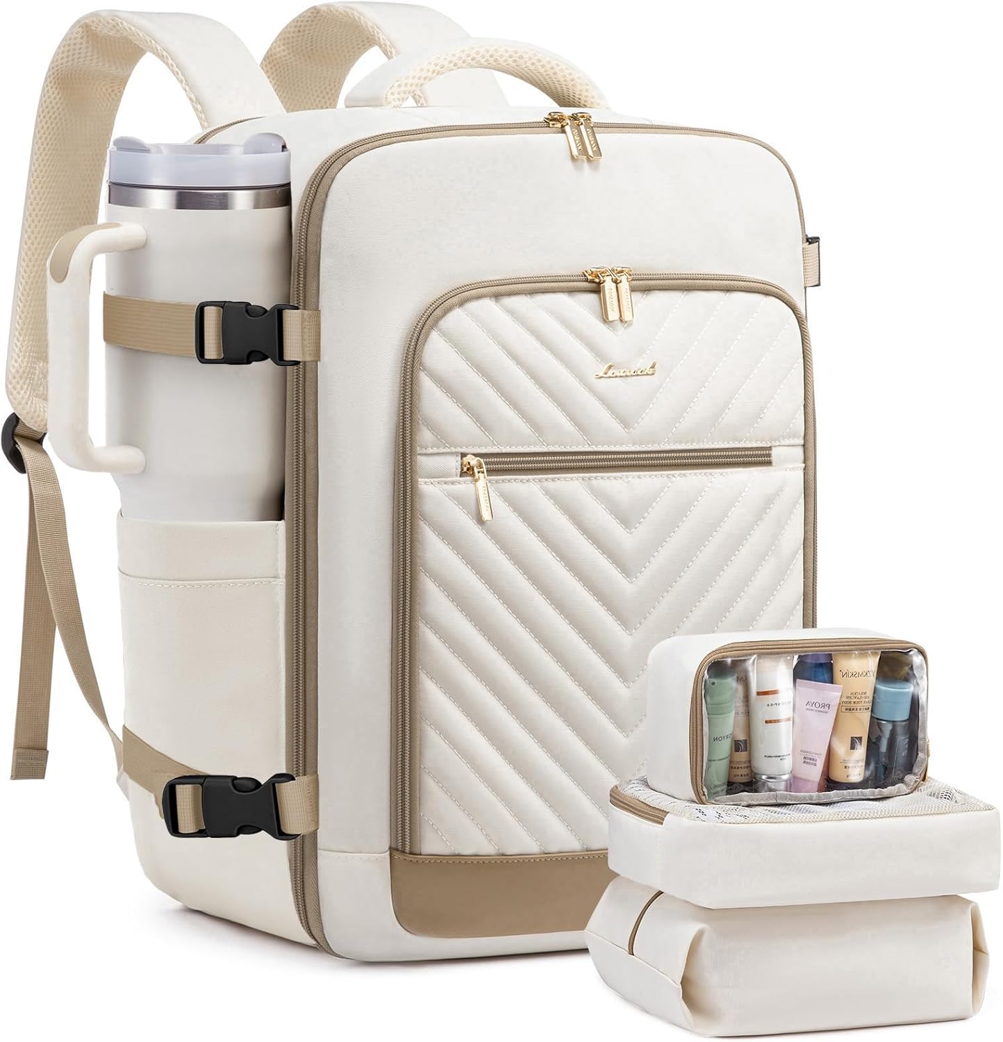 LOVEVOOK Travel Backpack for Women - 50L Carry On Bag