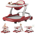 5 in 1 Baby Walker with Wheels Adjustable Speed Activity Walker