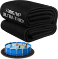 18FT Pool Liner Pad 300G/M2 Thicker Seamless Round Pad - Heavy Duty