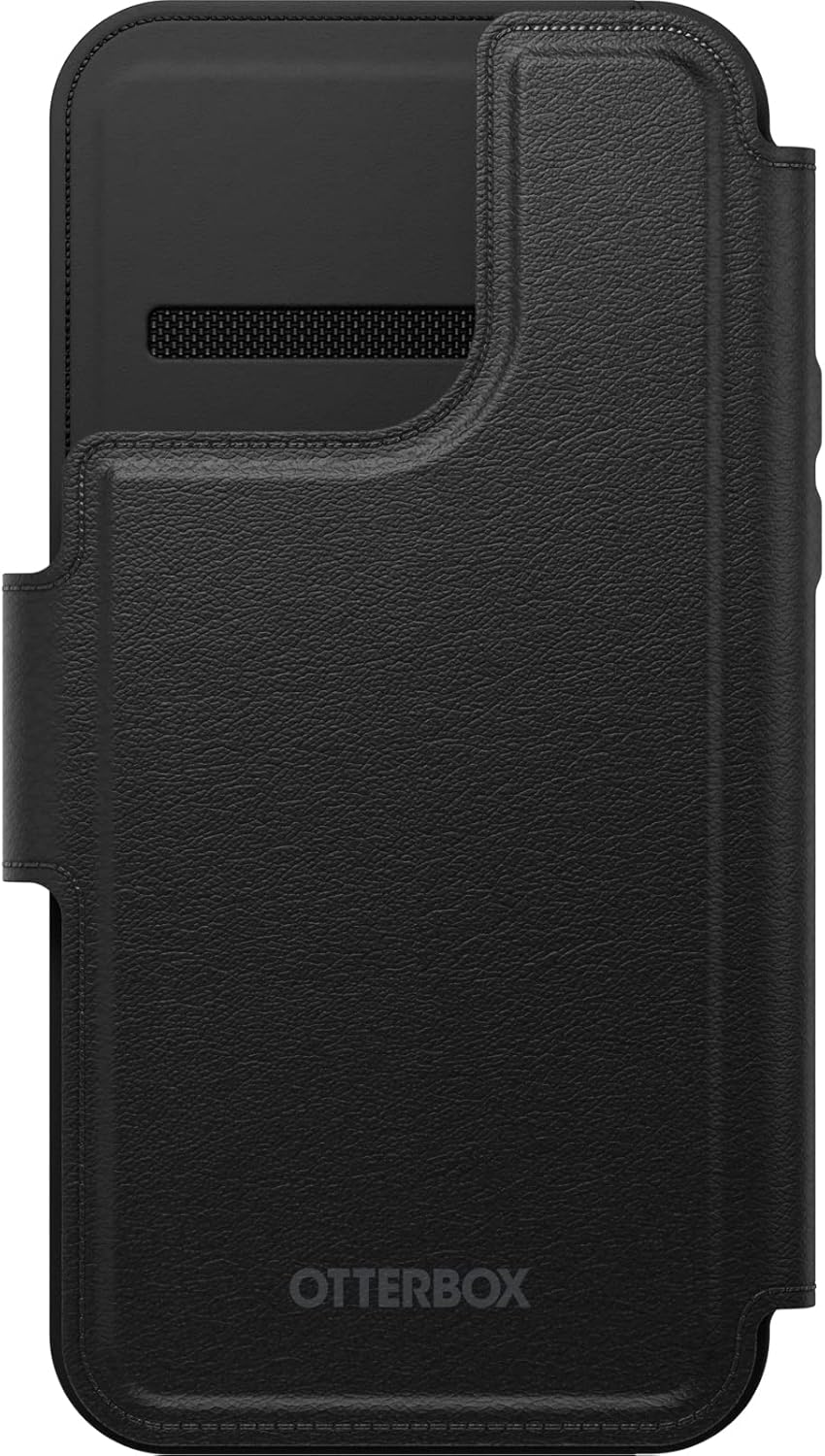 OtterBox Detachable Folio Wallet for iPhone 15 Pro Max - Black