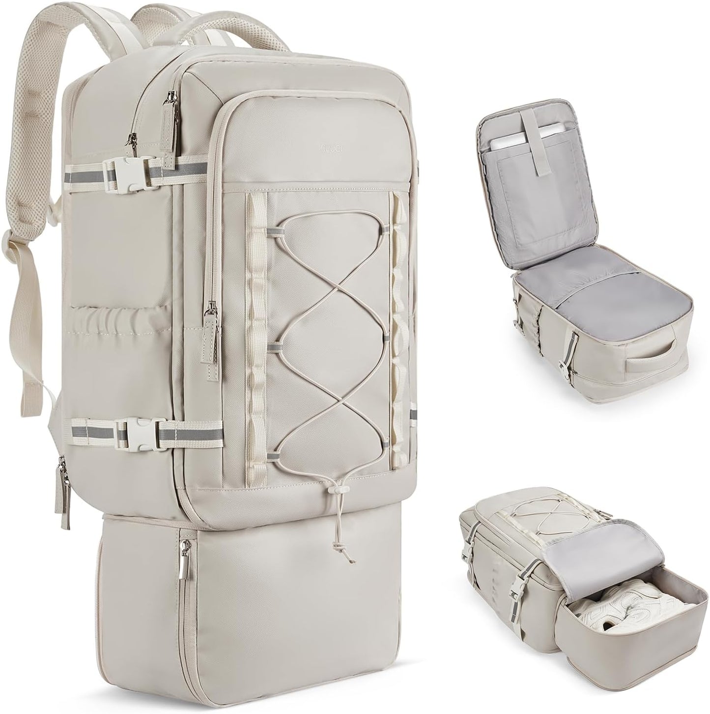 CLUCI Travel Backpack 30L: Waterproof Laptop Backpack for All