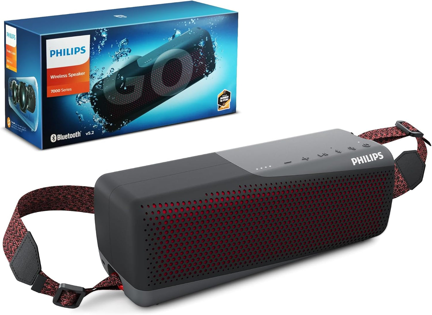 Philips S7807 Wireless Bluetooth Speaker with 40W Output Power