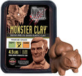 Monster Clay Premium Grade Modeling Clay (4.5lb) - Reusable Sculpting