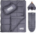 3M Thinsulate Puffy Camping Blanket Queen Size - Zippered Outdoor