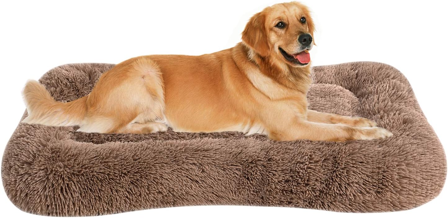 Coohom Deluxe Plush Bed Pet Cushion for Large Dogs and Cats