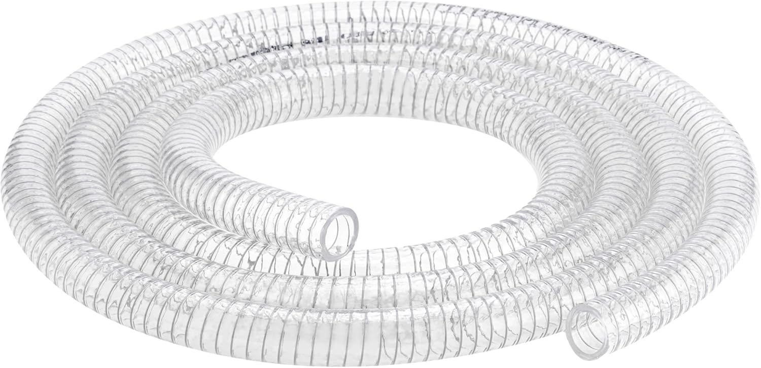 Wire Reinforced Hose 1-1/2in ID - 10ft High Pressure Suction Line