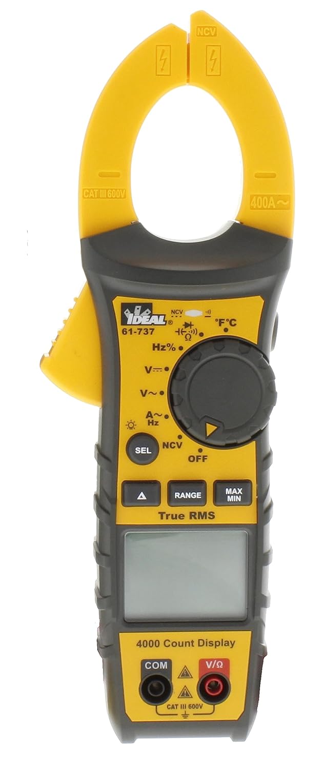 Digital AC Clamp Meter 400 Amp 600-Volt for Accurate Measurements