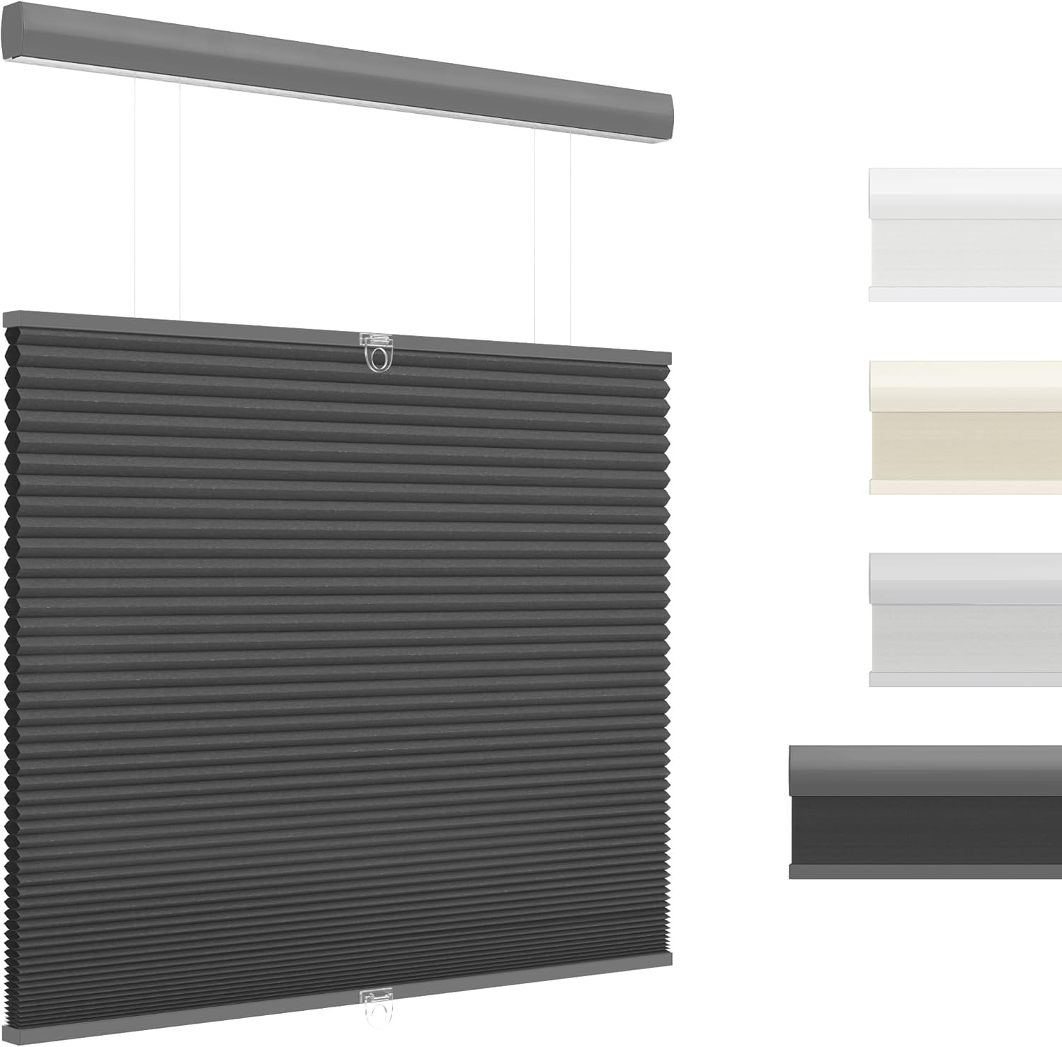Top Down Bottom Up Cellular Shades for Indoor Windows - Blackout