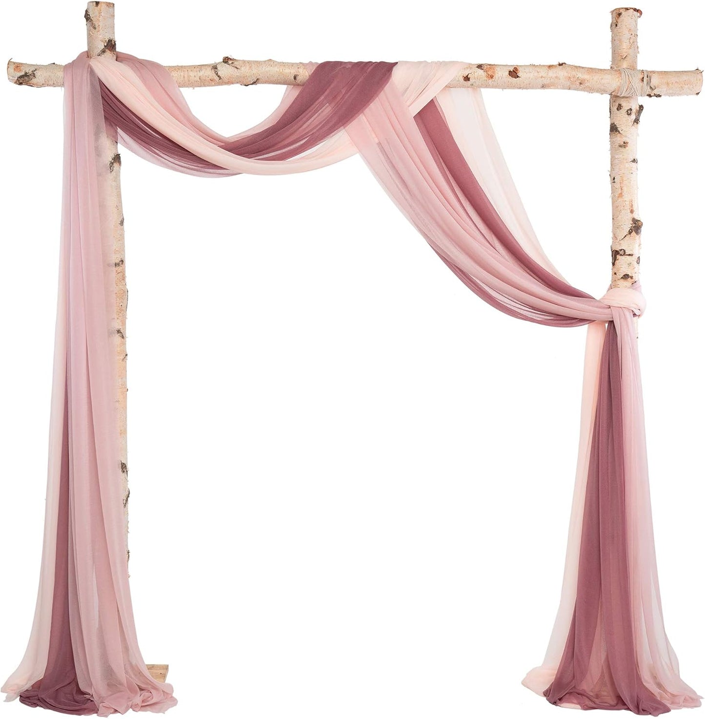 Ling's Moment Wedding Arch Draping Fabric for Elegant Decor