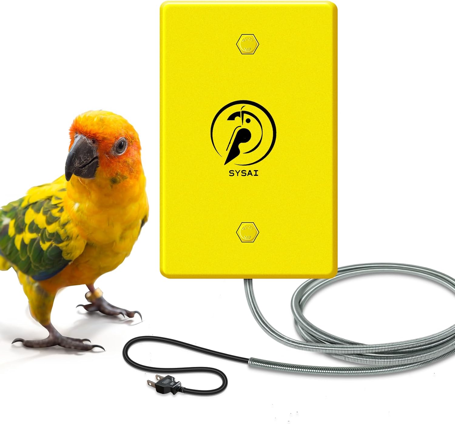 SYSAI Bird Warmer: 104F/113F Adjustable - Cozy Comfort for Birds