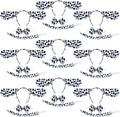 Dalmatian Costume Set 27 Pieces - Party Headbands, Bow Ties & Tails