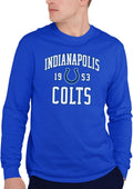 Indianapolis Colts Long Sleeve Fan Tee for Men & Women - Soft Cotton