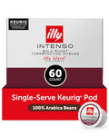 Illy Coffee K-Cups Compatible Pods - Intenso Dark Roast