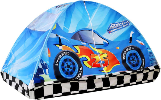 Kid Bed Tent for Twin Size Bed - Fun Indoor Playhouse Decor
