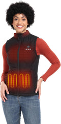 ORORO Quilted Heated Vest for Women - Lightweight, Layerable Comfort