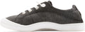Roxy Women's Bayshore Plus Sneaker - Lightweight Canvas Slip-On