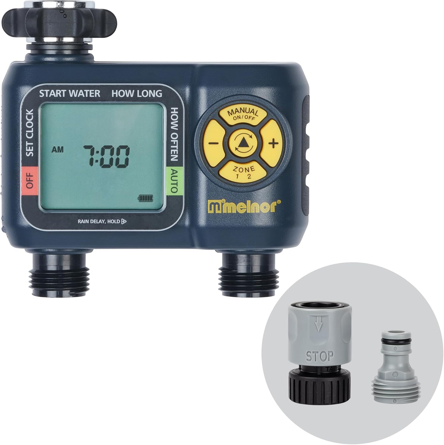 Melnor AquaTimer Digital Hose Timer for Efficient Watering