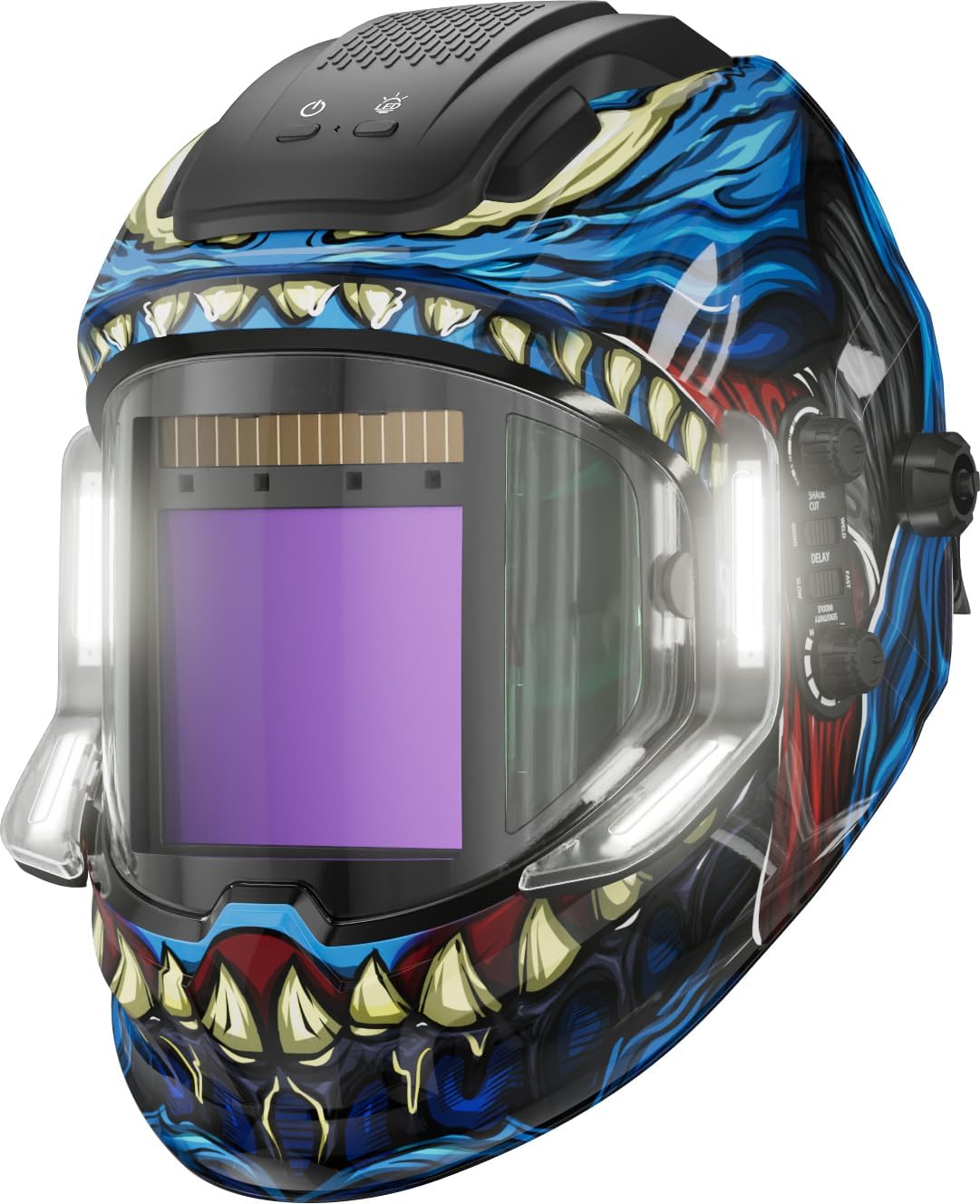 ANDELI Welding Helmet with 4 LED Light for Precision Work