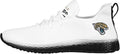 Men's NFL Team Logo Gradient Athletic Sneakers - White Fan Shoes