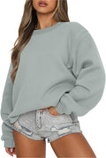 ANRABESS Womens Sweatshirts Crewneck Oversized Pullover - Cozy Fall