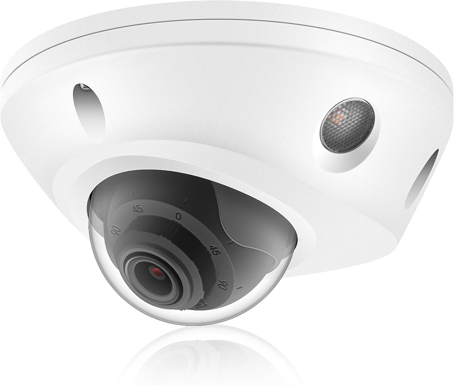 4K 8MP Mini Low Profile Dome PoE IP Camera with Night Vision