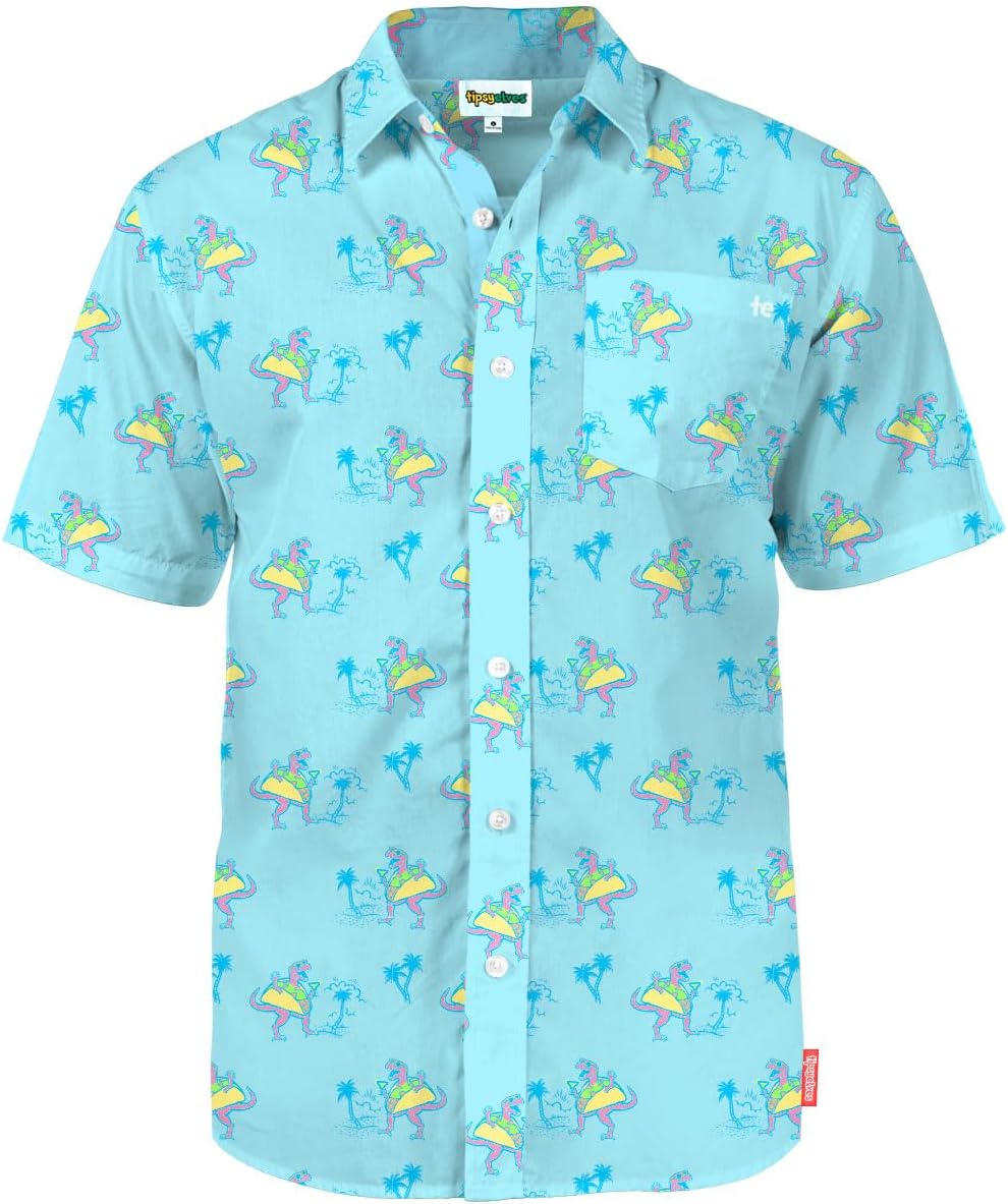 Tipsy Elves Hawaiian Shirts for Men - Perfect for Summer Fun
