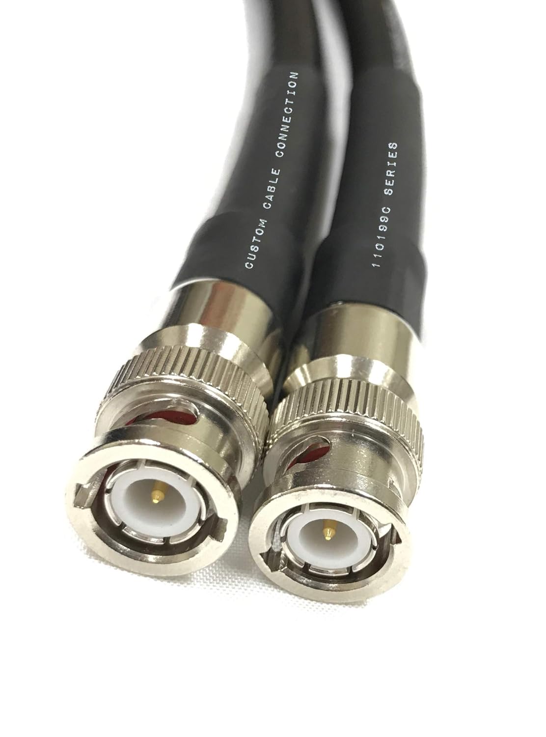20 Foot BNC Male to BNC Male LMR400 Coax Cable for Antennas