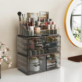 3-Tier 6-Drawer Makeup Organizer - Compact Vanity Storage