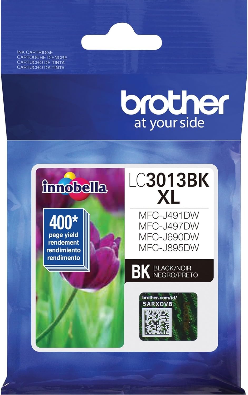 400 Pages High Yield Black Ink Cartridge for Brother Printers