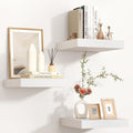 Square Floating Shelves for Wall 12 in x 12 in 3-Pack - Clean Floating