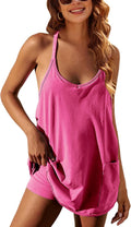 Yidarer Womens Summer Athletic Mini Dress Sleeveless Spaghetti