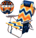 SUNNYFEEL Portable Beach Chair with Cooler Bag