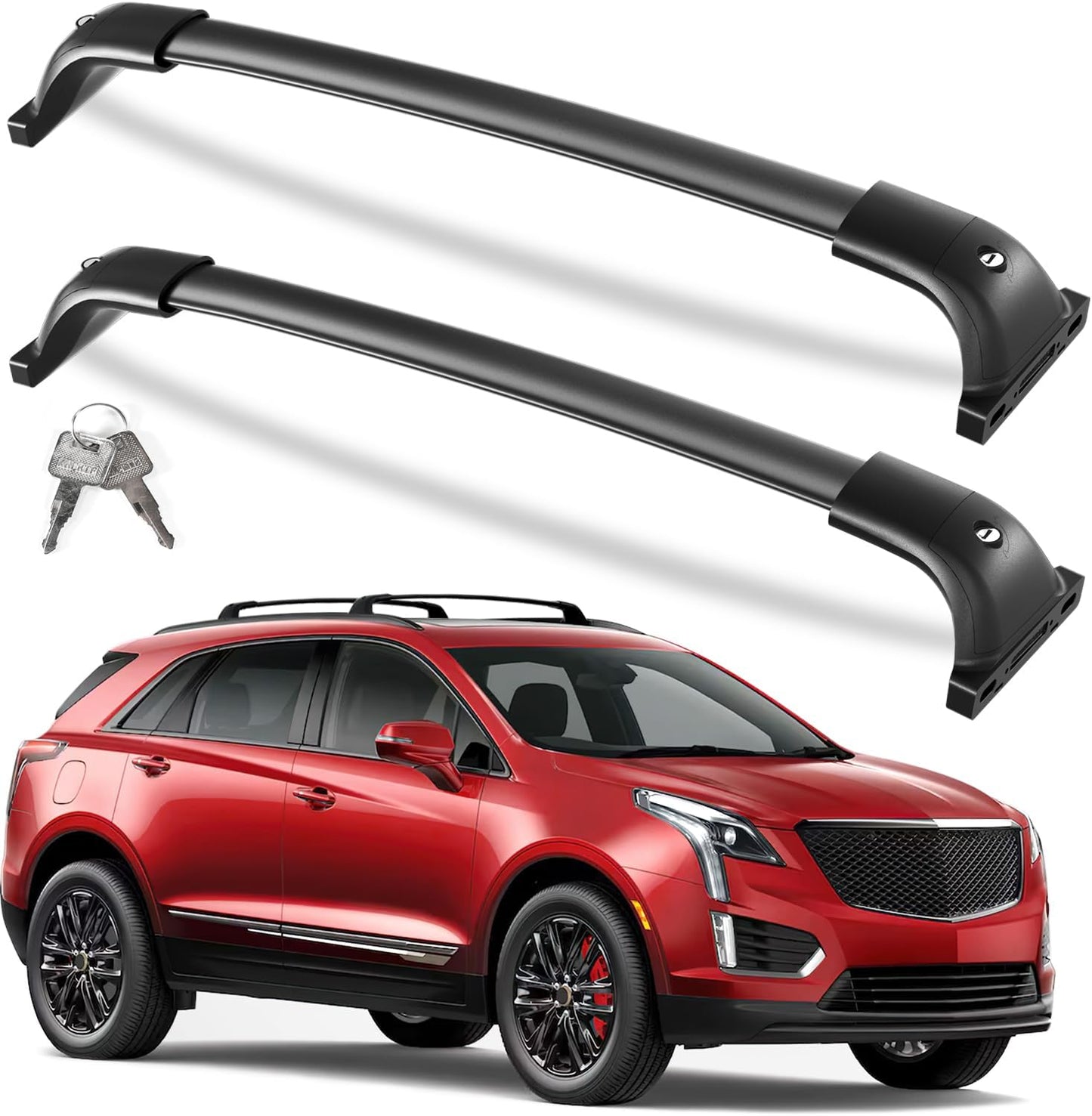 KINGGERI Roof Rack Cross Bars for Cadillac XT5 2017-2025