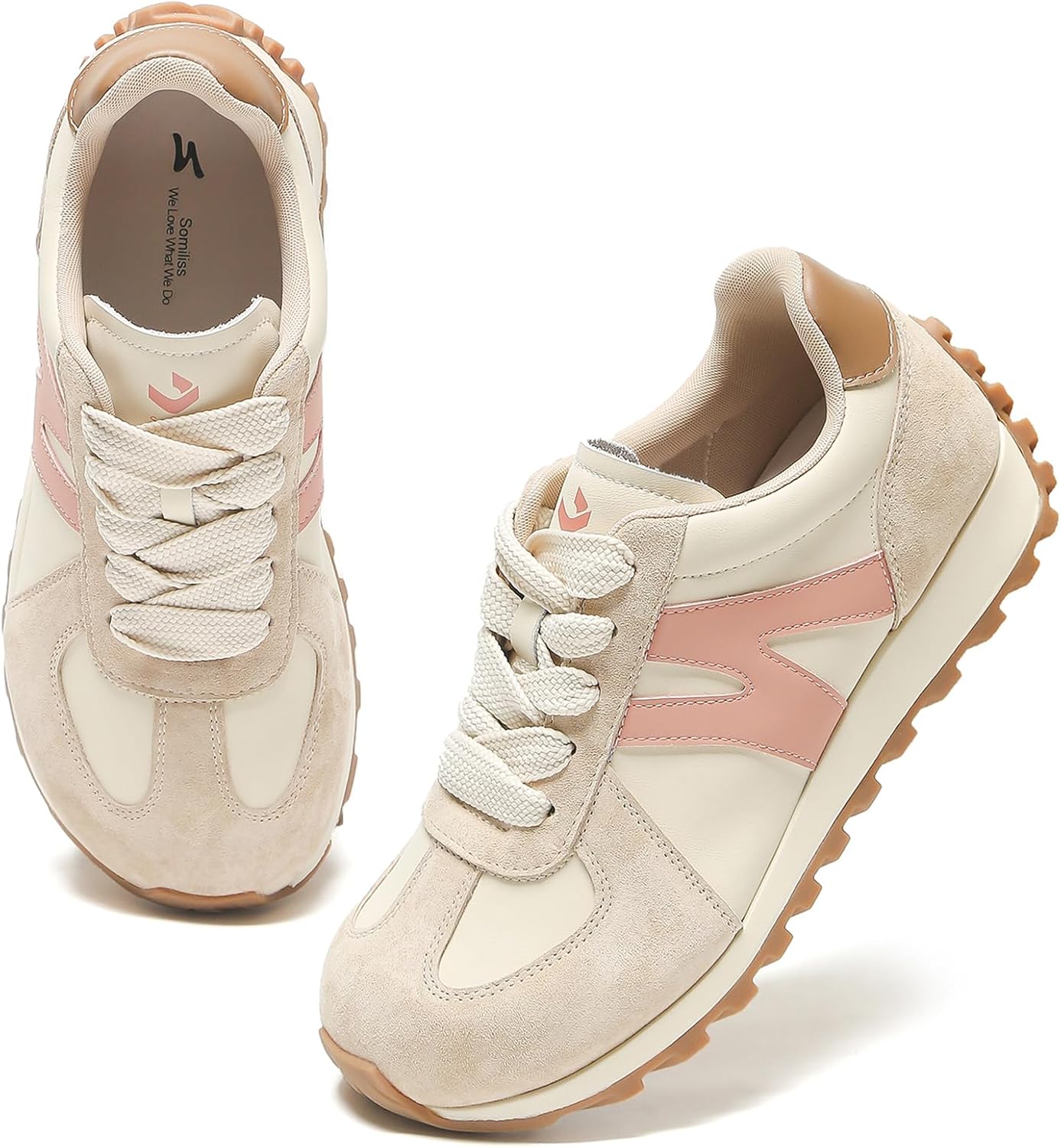 Wide Toe Box Shoes for Women - Comfortable Casual Sneakers