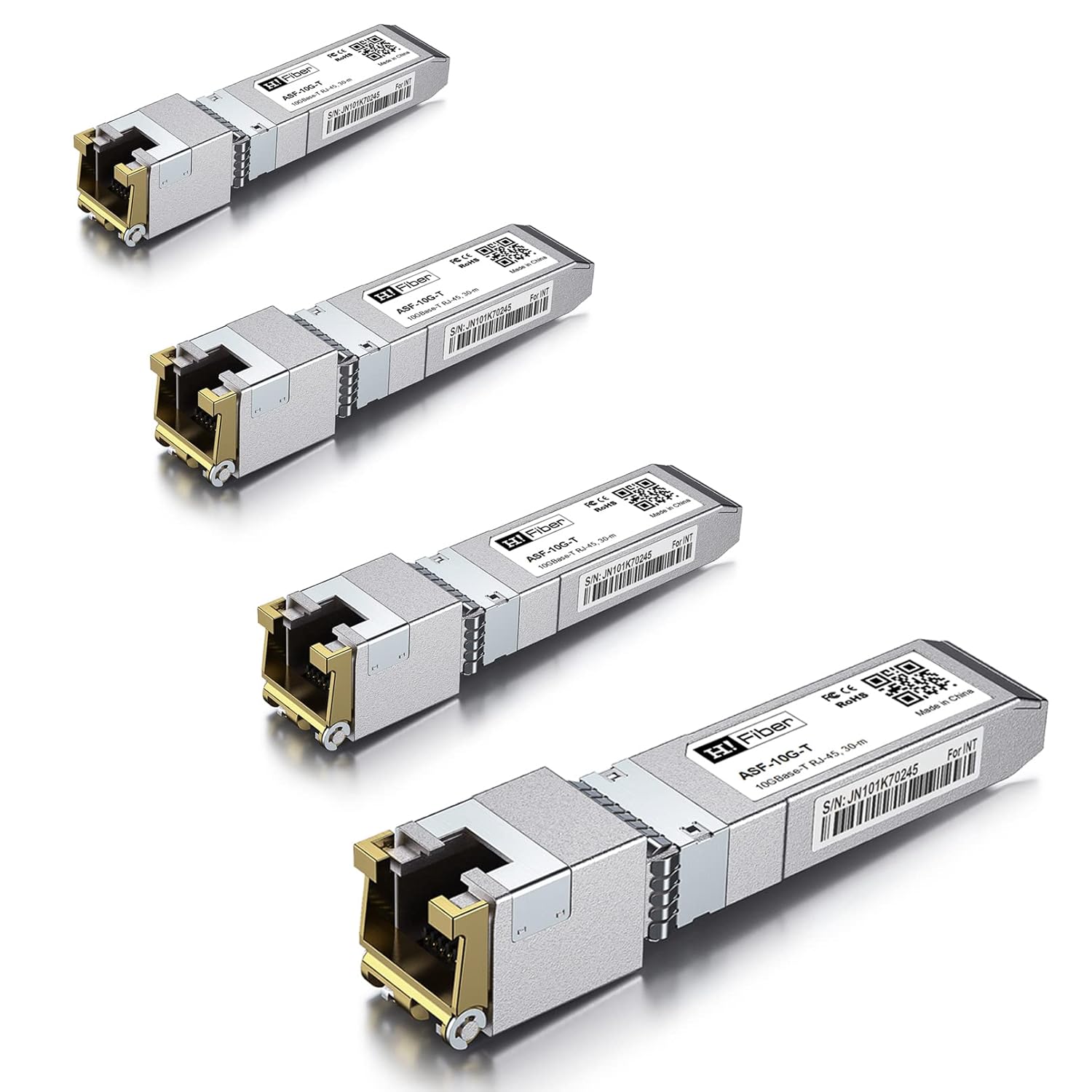 10Gb SFP+ RJ45 Transceiver for High-Speed Ethernet Connections