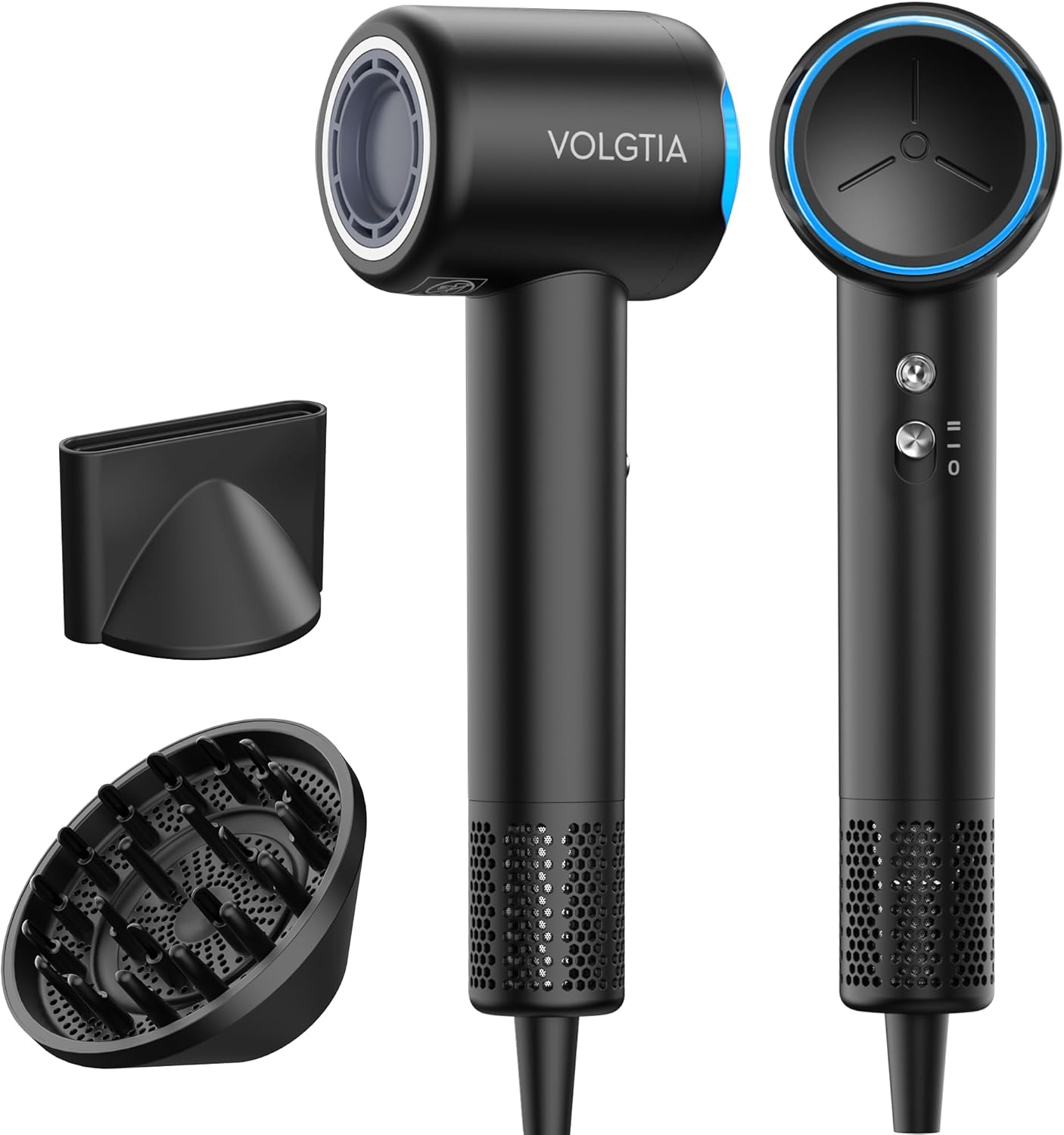 High Speed Hair Dryer with Diffuser for Curly Hair Care