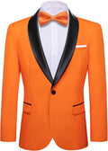 Paisley Sport Coat Blazer for Men - Lightweight Shawl Collar Jacket