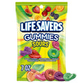 LIFE SAVERS Sour Gummy Candy Pack - 12 Individually Wrapped Bags