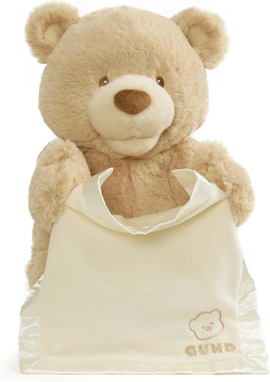 Animated Peek-A-Boo Teddy Bear - Perfect for Babies!