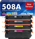 508A M553 Toner Cartridge Set 4-Pack Compatible Replacement - Reliable