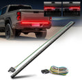 MICTUNING 60 in Red Sequential Tailgate Strip Light - Bright Safety